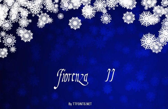 Fiorenza II example